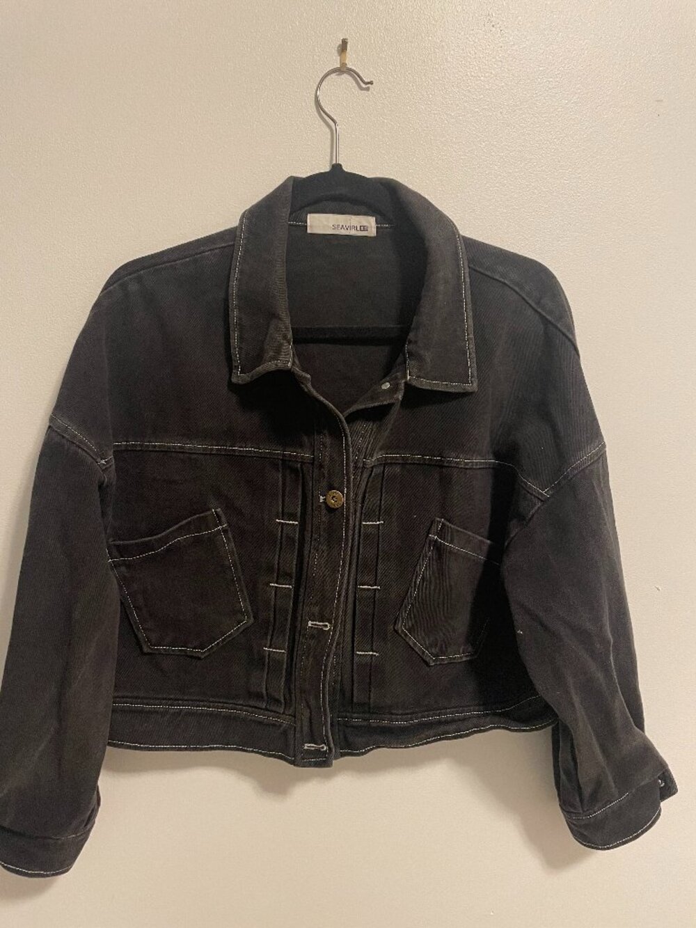 Cropped Demin Jacket